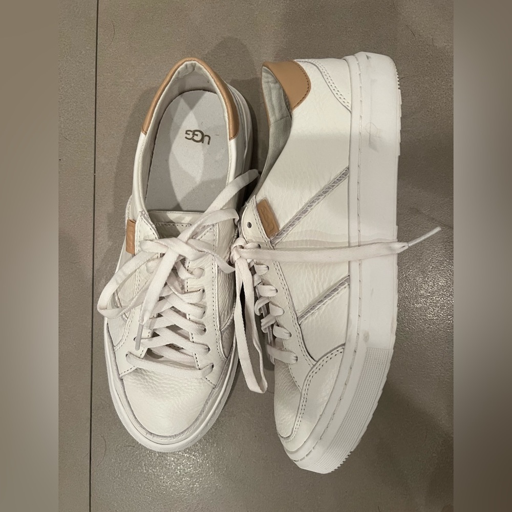 White ugg sneakers